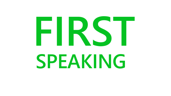 FIRST Speaking 1
